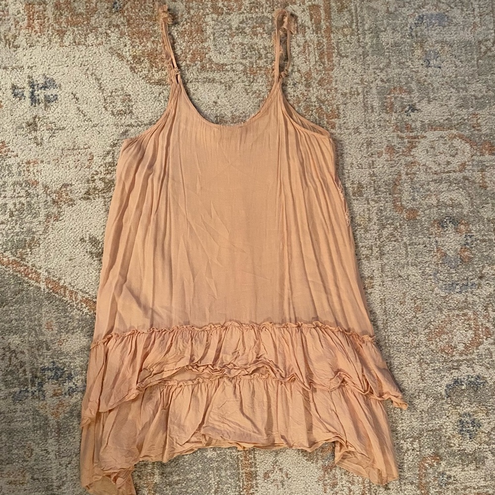 Altar’d State Pink Ruffle Dress - Picture 2 of 2